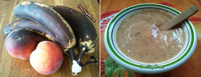 compote-pêche-banane