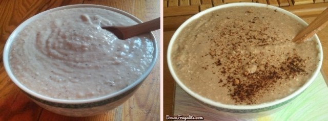 Sorbet coco-banane vegan