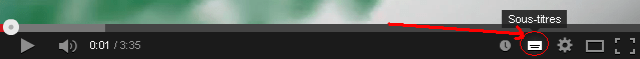 activer les sous-titres sur youtube